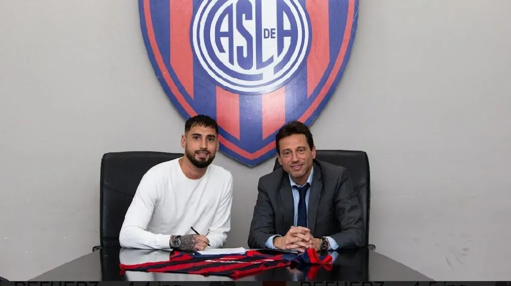 Francisco Fydriszewski rescindió su contrato en San Lorenzo.