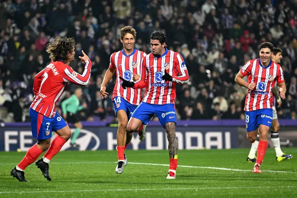 De Paul empezó a conquistar a los hinchas de Atlético de Madrid.