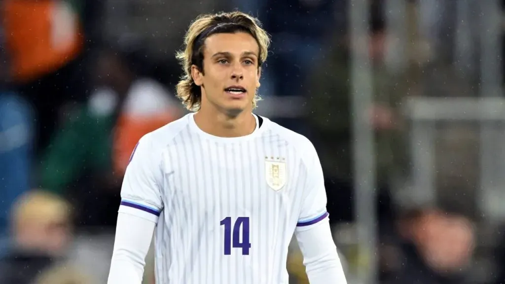 Canobbio en el seleccionado uruguayo.