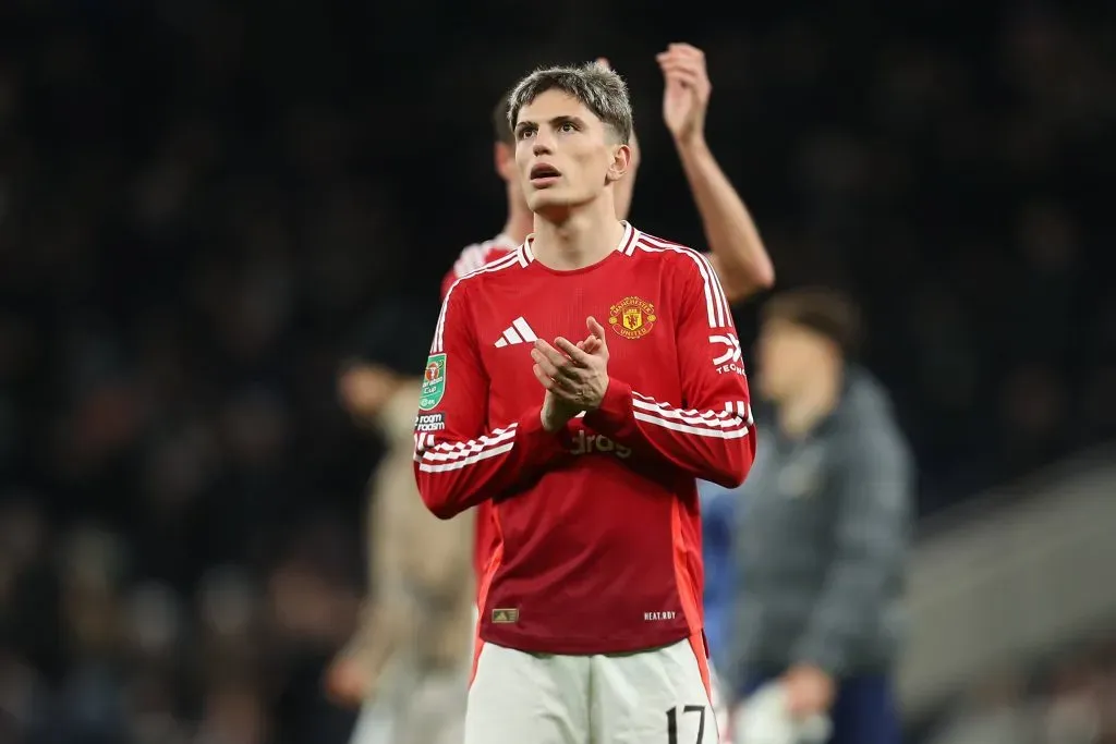 Garnacho sigue siendo uno de los nombres destacados dentro del plantel. IMAGO