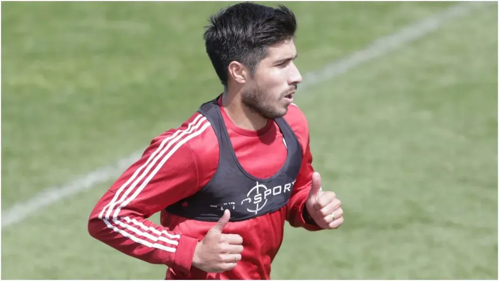Luciano Lollo en River. (Foto: IMAGO).