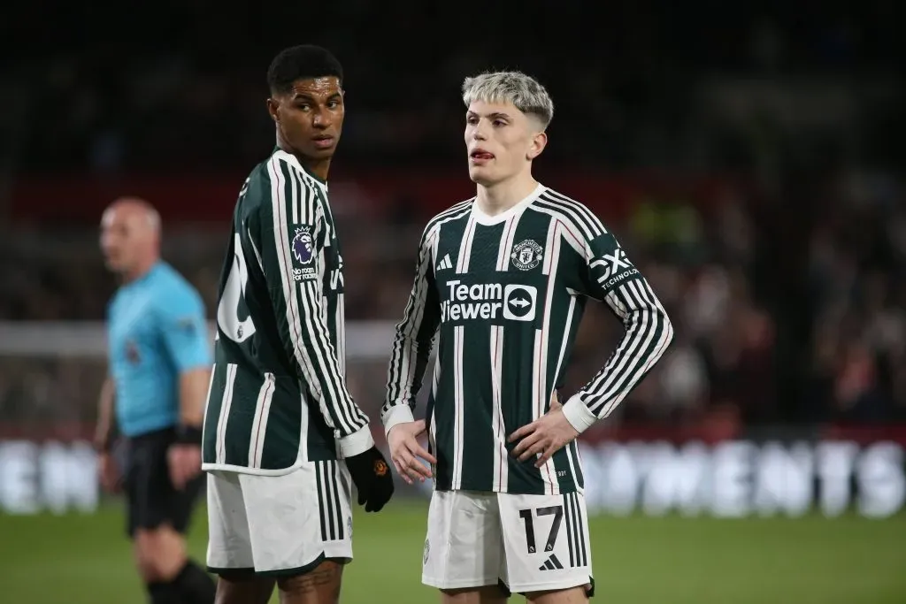 Rashford y Garnacho podrían ser vendidos. (Foto: Getty)