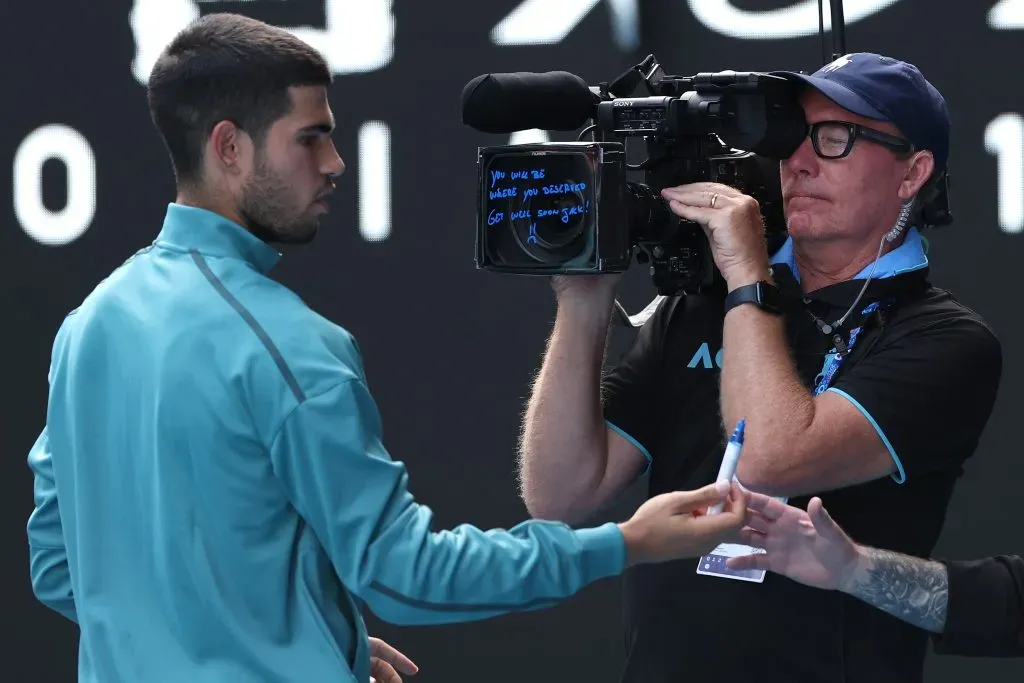 Carlos Alcaraz. (Foto: Getty).