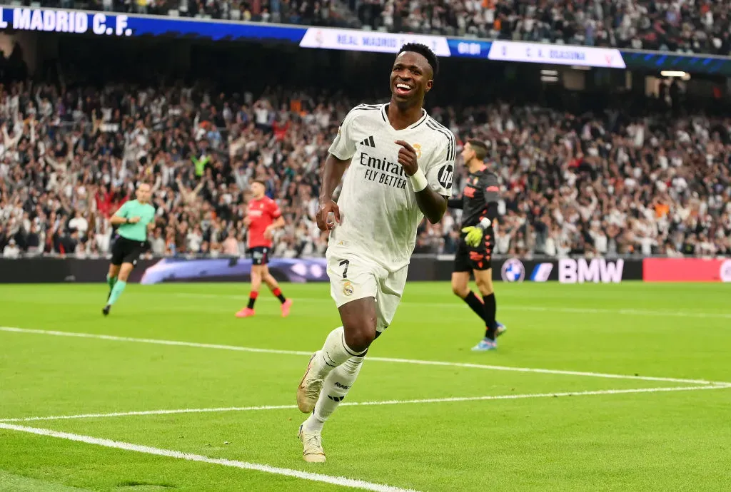 Vinícius ha estado absolutamente intratable en la Champions League.