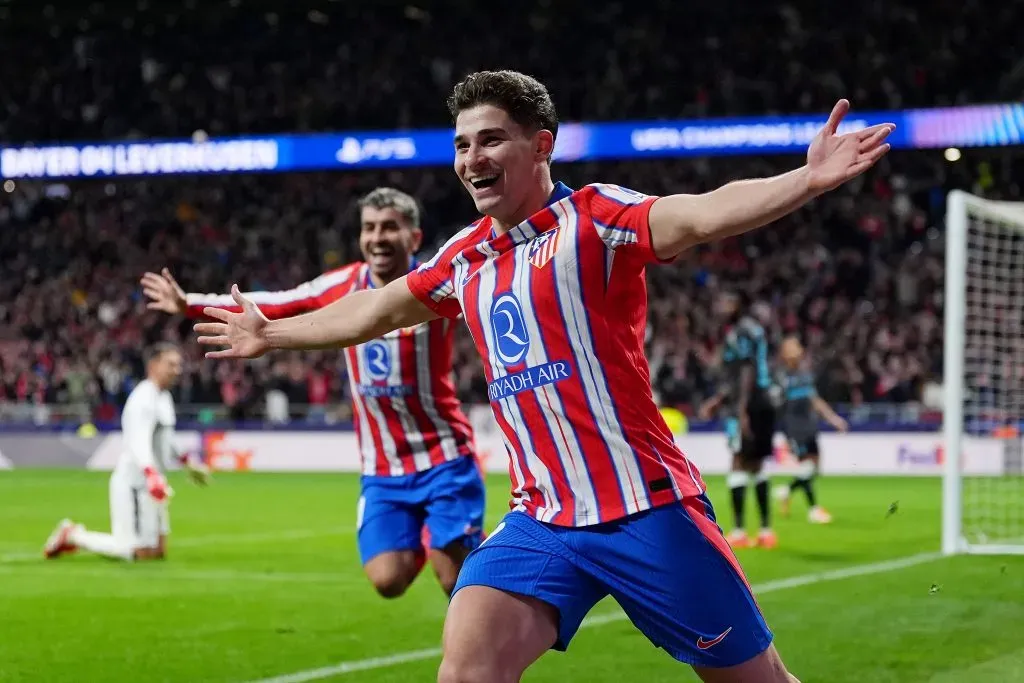 Julián Álvarez lleva 19 G/A esta temporada, y es la estrella del Atlético.