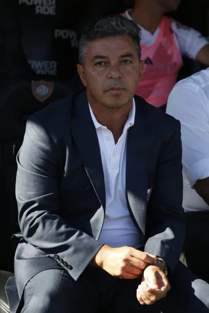 Marcelo Gallardo prepara el clásico con Independiente. (Foto: Getty).