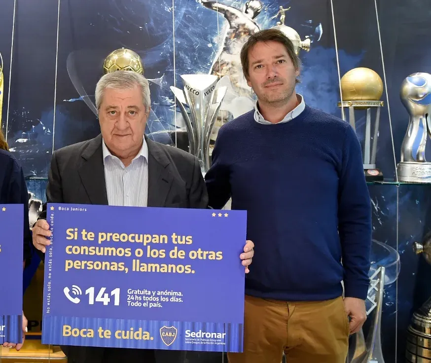 Jorge Amor Ameal junto a Martín Mendiguren. (Foto: @mmendiguren vía X)