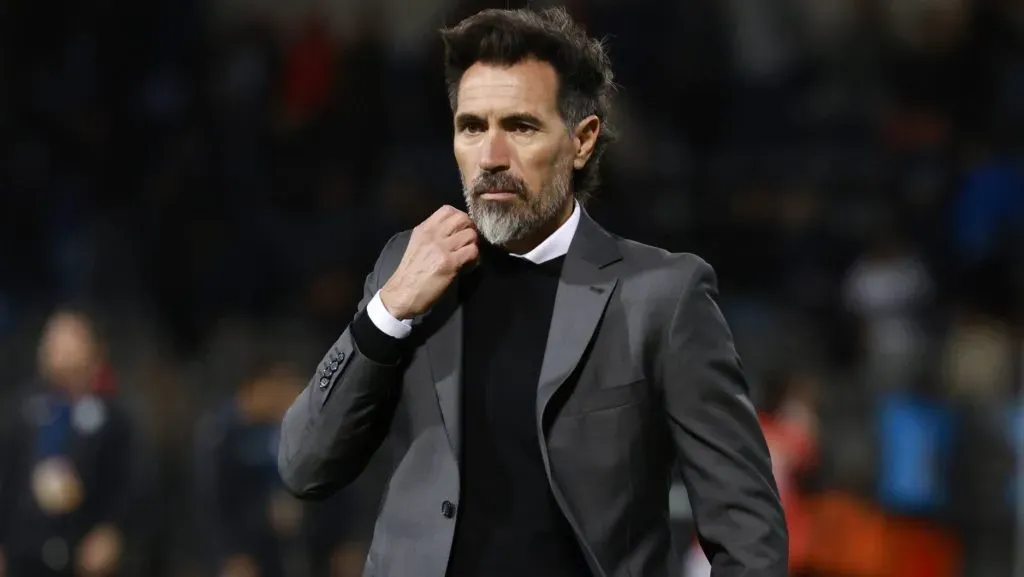 Eduardo Domínguez, DT del Estudiantes.