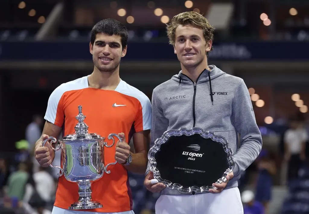 Carlos Alcaraz, campeón del US Open 2022. (Foto: Getty).