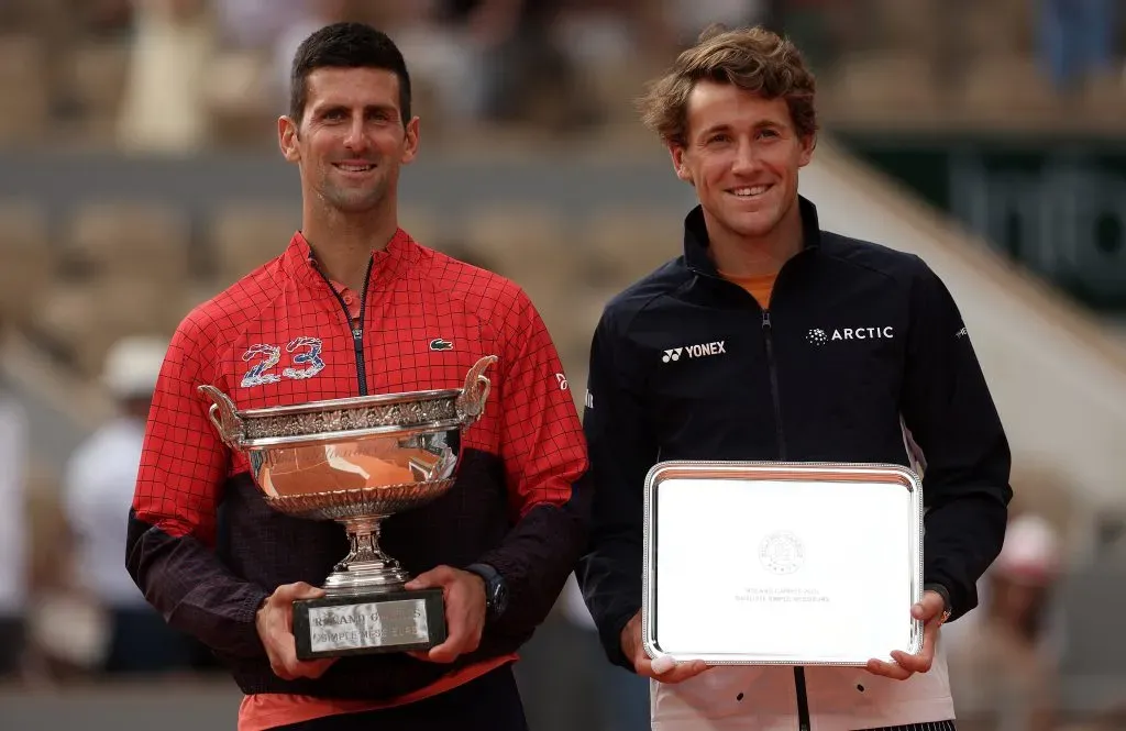 Nole, campeón de Roland Garros 2023. (Foto: Getty)