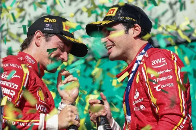 Sainz fue el último ganador en Australia, con Ferrari.