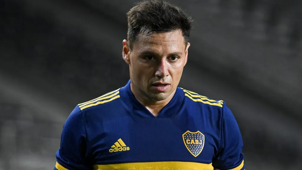Mauro Zárate en su paso por Boca.