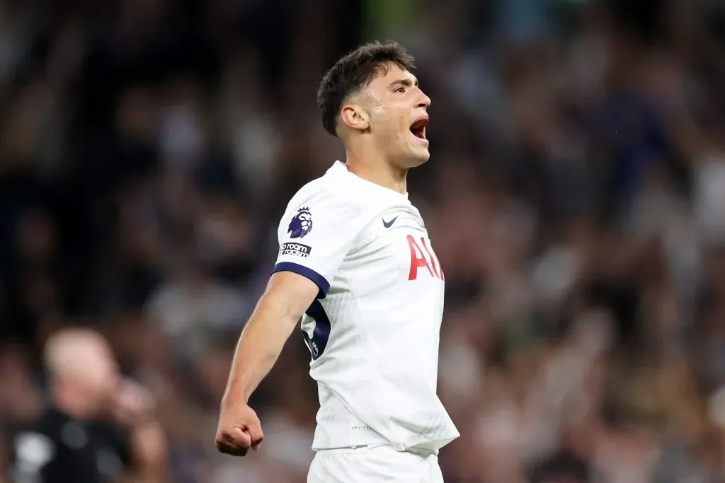 Alejo Véliz en Tottenham. (Foto: Getty)