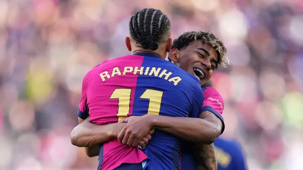 Lamine Yamal y Raphinha no jugarán el Mundial de Clubes 2025. (Getty Images.)