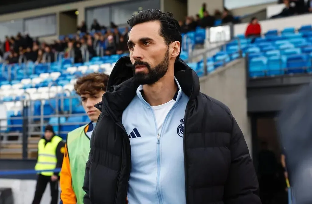 Álvaro Arbeloa, actualmente dirige a la cantera de Real Madrid.