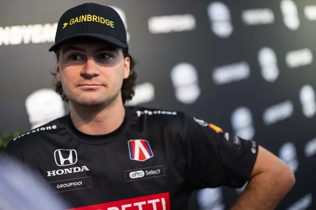 Colton Herta es el piloto que quiere Cadillac, pero no tiene superlicencia.