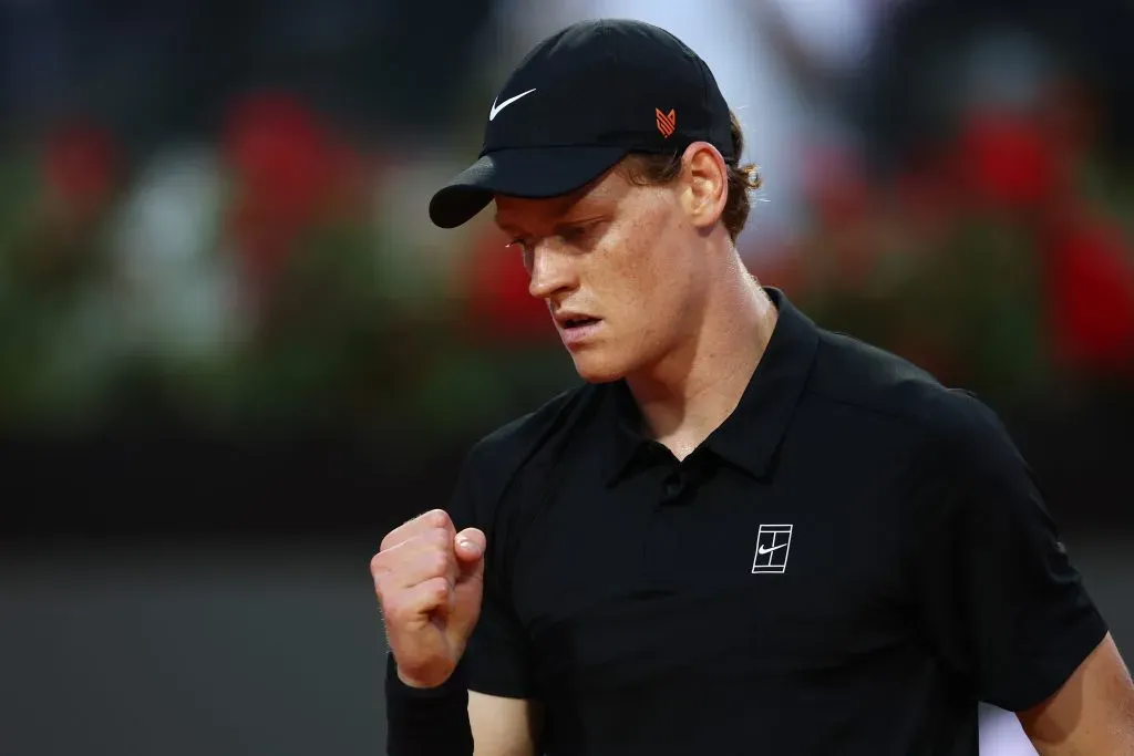 Jannik Sinner en Roma. (Foto: Getty).