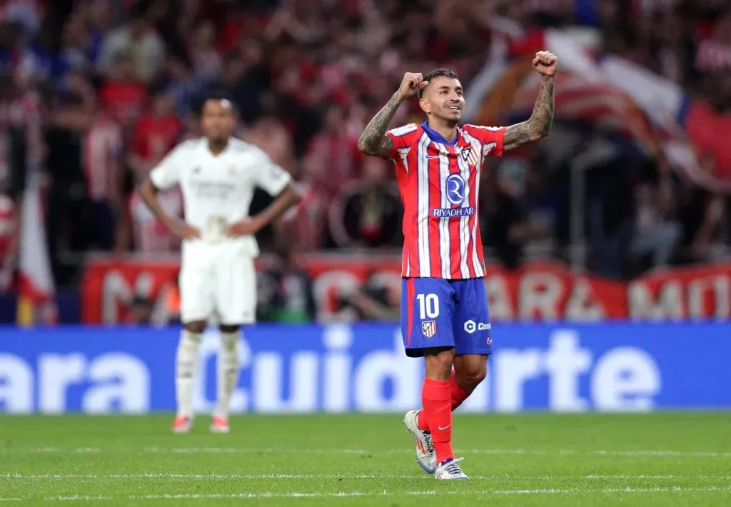 Ángel Correa se marcharía de Atlético de Madrid. (Gonzalo Arroyo Moreno/Getty Images)