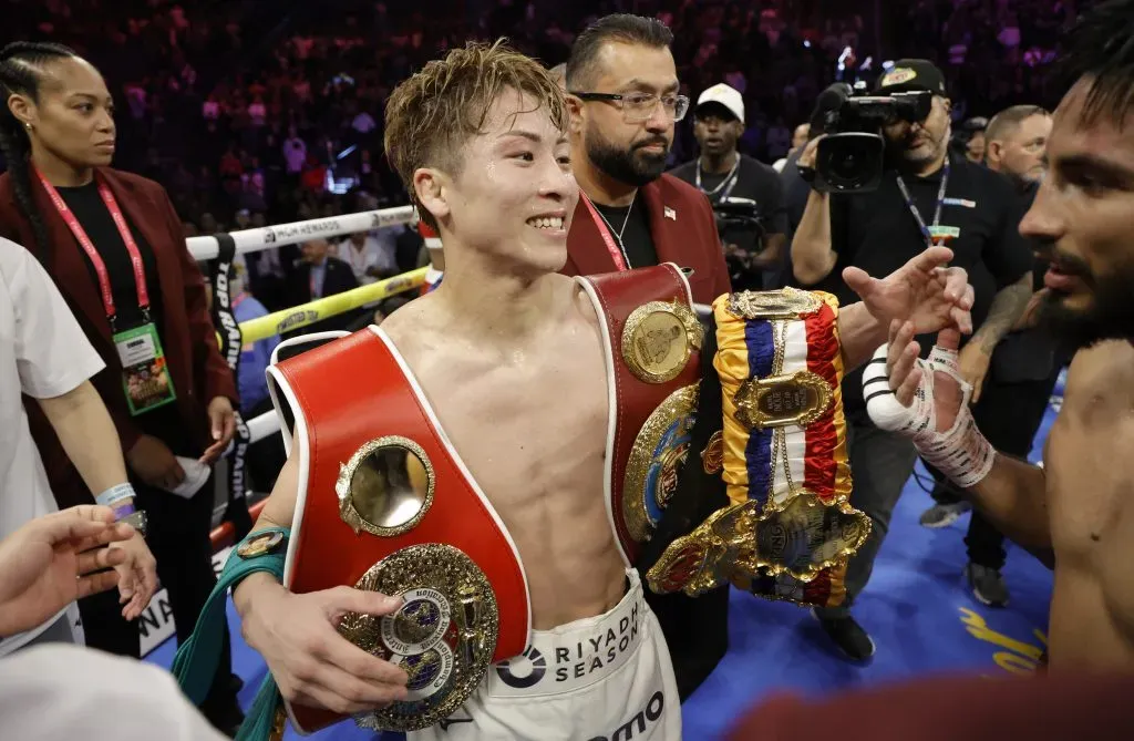 Naoya Inoue se coronó campeón mundial en cuatro divisiones diferentes.