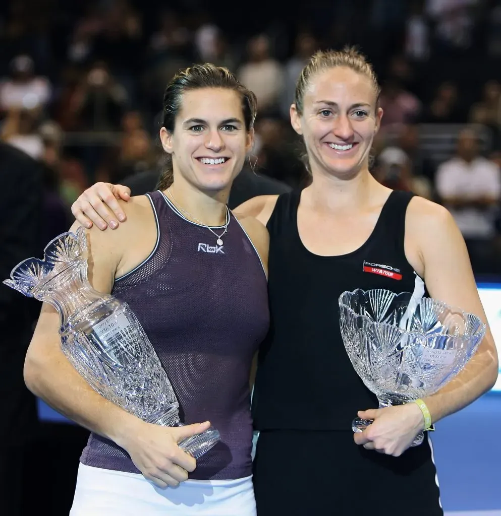 Amelie Mauresmo y Mary Pierce marcaron una época para el tenis femenino francés. (Foto: Getty).