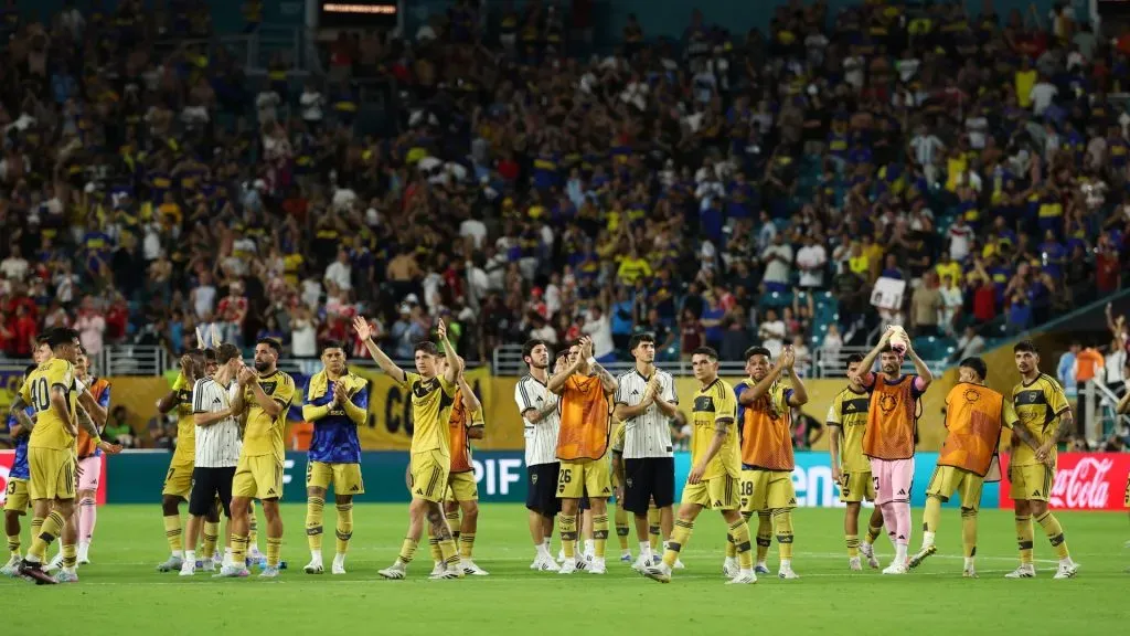 Boca, con la ilusión intacta en búsqueda de los octavos de final del Mundial de Clubes (Getty).