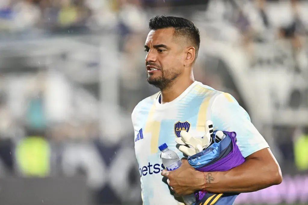 Sergio Romero, arquero de Boca juniors que interesa en Peñarol. (Getty Images)