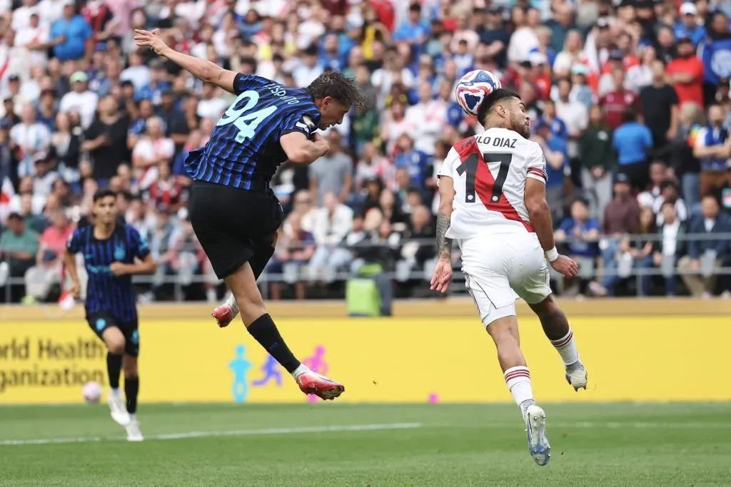 Paulo Díaz ante Inter en el Mundial de Clubes. (Foto: Getty).