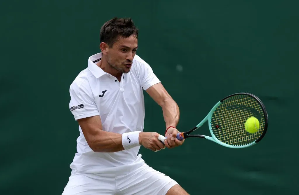 Mariano Navone, a segunda ronda de Wimbledon. (Foto: Getty).