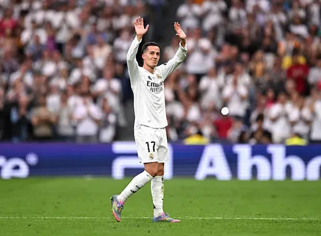 Lucas Vazquez ya se había despedido de los aficionados del Real Madrid en el Bernabéu.