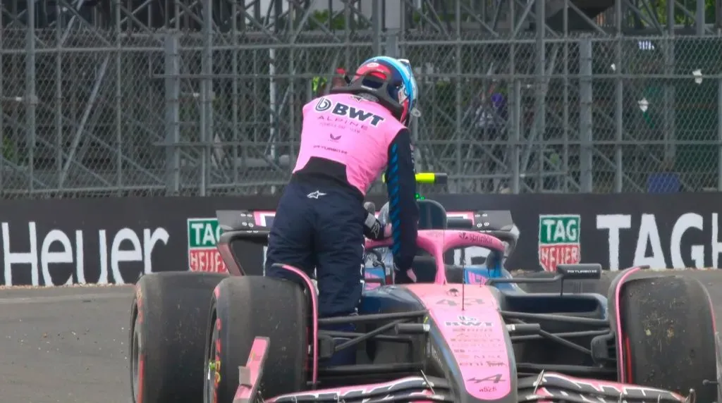 “Los errores son producto de querer ir más rápido que el auto”.