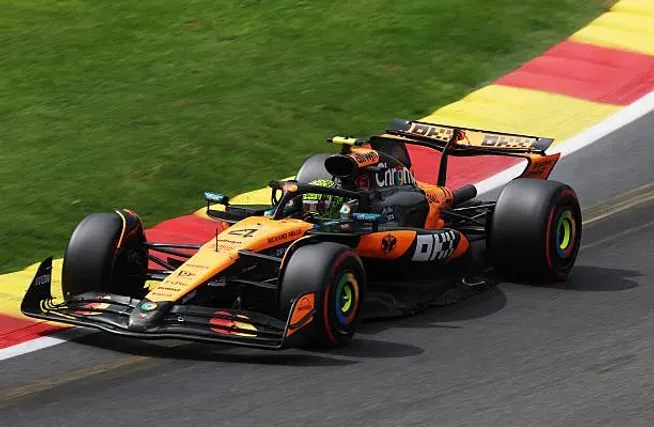 Lando Norris hizo el 1 en la clasificación del GP de Bélgica