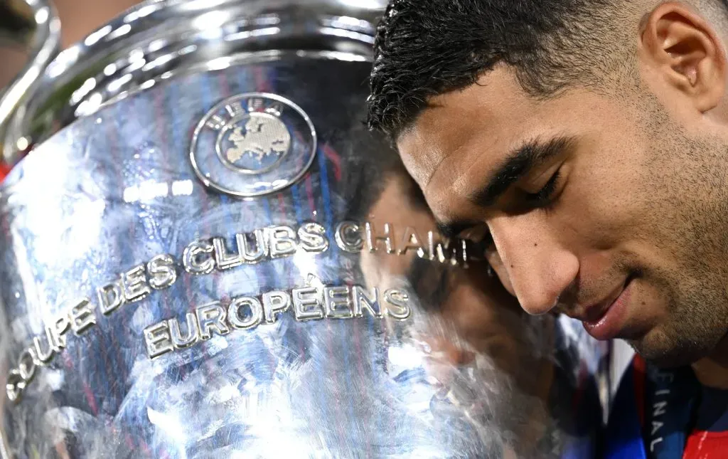 Hakimi conquistó con PSG la Champions League 2024/2025.