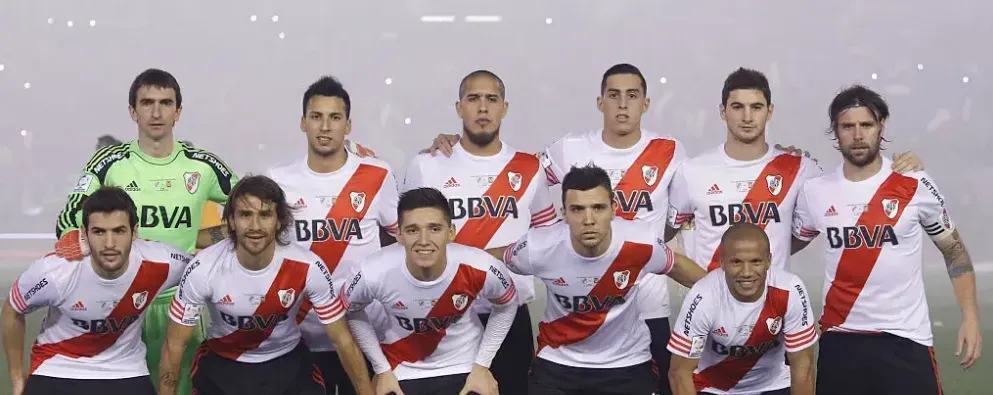 Los once de River ante Tigres en la vuelta de la final de la Libertadores 2015. (Foto: Getty).
