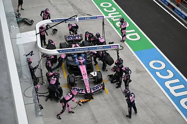 Alpine falló en las paradas de Colapinto en Hungría.