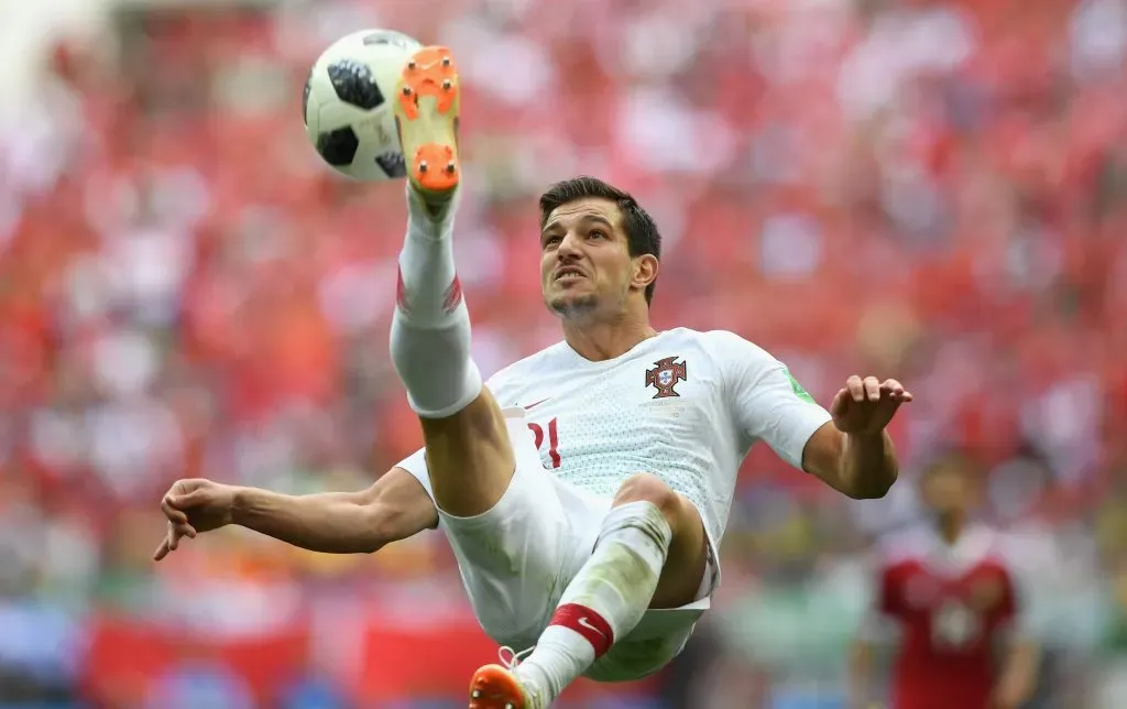 Cedric Soares, el ex compañero de Cristiano Ronaldo que reveló un detalle de su intimidad (Getty Images).