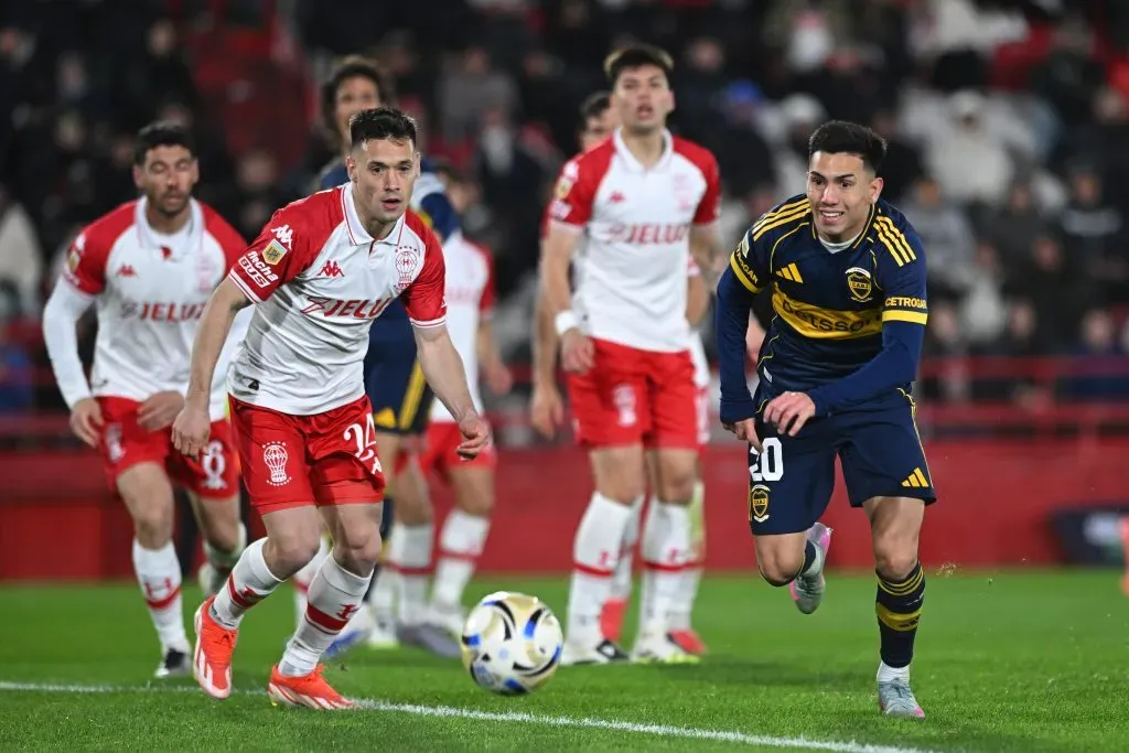 Alan Velasco es uno de los futbolistas más resistidos por los hinchas de Boca.