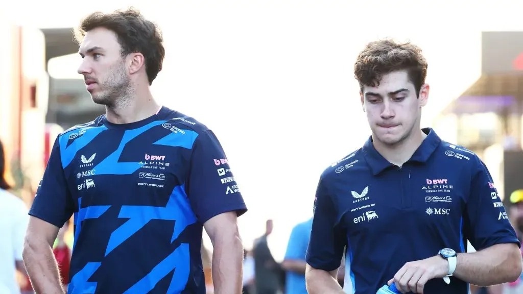 Pierre Gasly y Franco Colapinto, pilotos de Alpine en 2025.