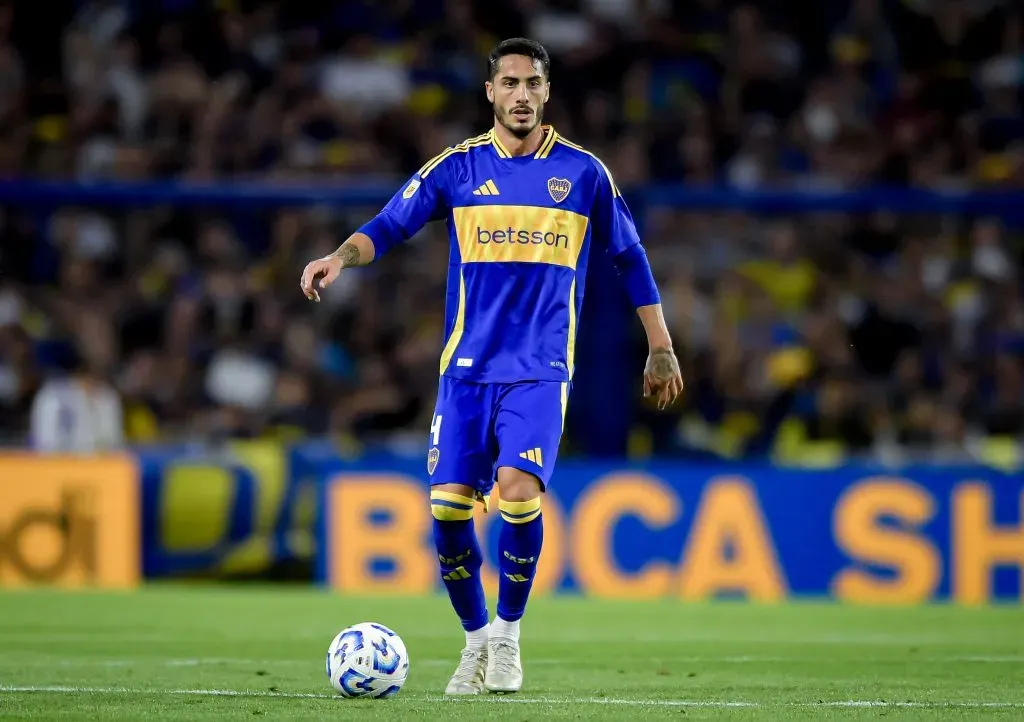 Nicolás Figal, zaguero central de Boca Juniors. (Getty Images)