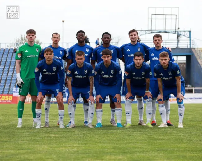 El FCU Craiova, en el momento más complicado de su historia. (IG – fcucraiovaofficial)