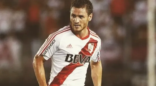 Joaquín Arzura en su paso por River (Archivo Personal)