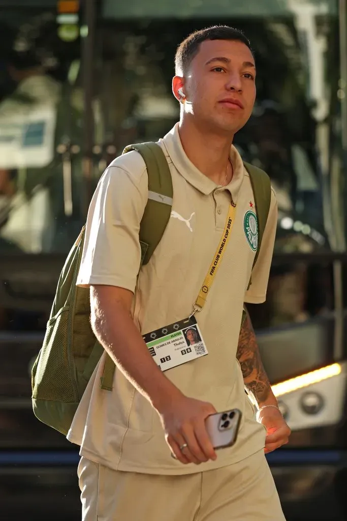 Thalys integró la delegación de Palmeiras en el Mundial de Clubes. (Foto de Getty).