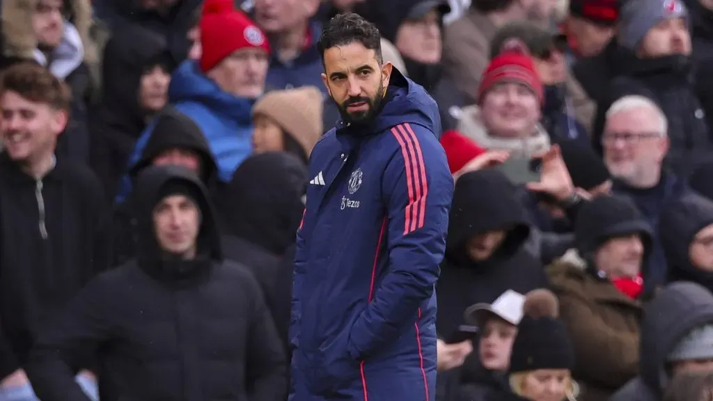 Rúben Amorim no le encuentra la vuelta al Manchester United y su futuro está en riesgo. (Getty)