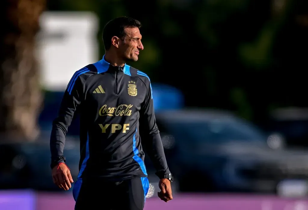 Lionel Scaloni ultima todos los detalles. (Foto: Getty)