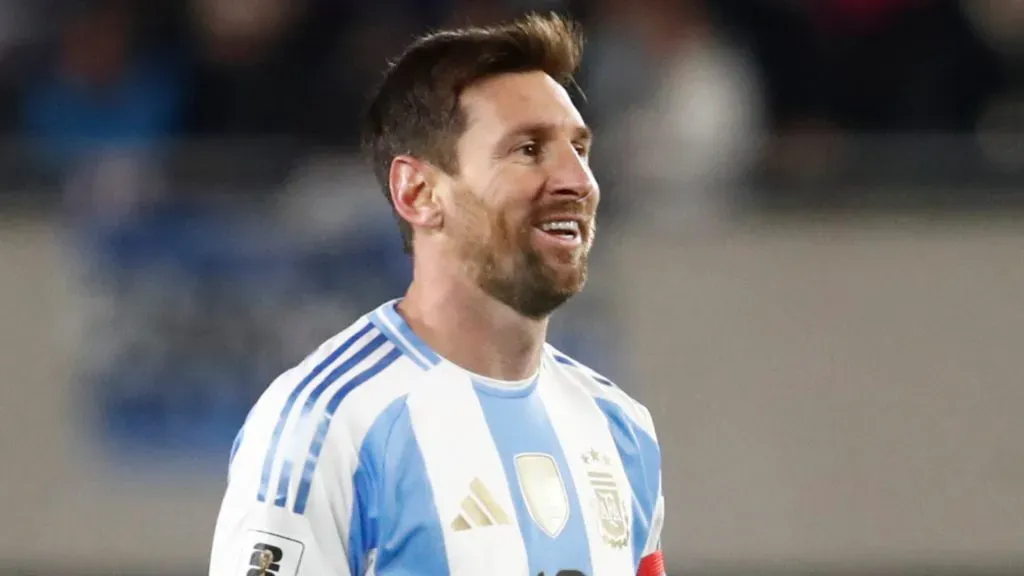 Lionel Messi en su último partido de Eliminatorias con la Selección Argentina. (Getty Images)