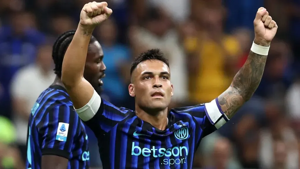 Lautaro Martínez, presente en el top 5 de la Inteligencia Artificial para el Balón de Oro 2025 (Getty).