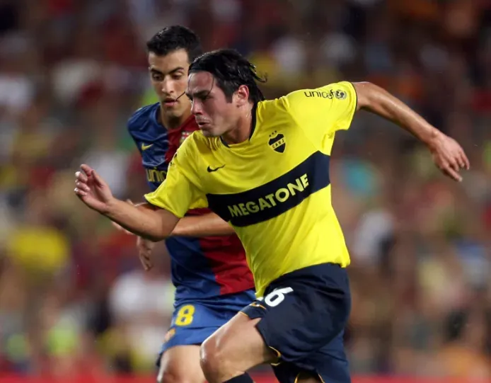 Lucas Castromán en Boca. (Foto: Getty).