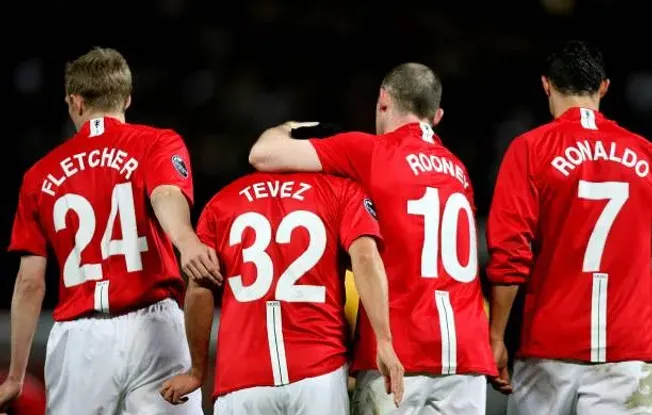 Para Rooney, el último United que tuvo una delantera de varios jugadores de gran talento fue el del 2008. (Getty)