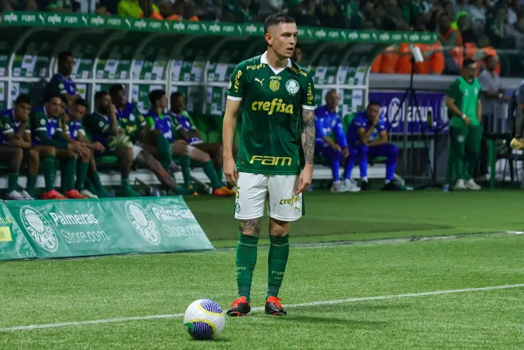 Aníbal Moreno, volante de Palmeiras.