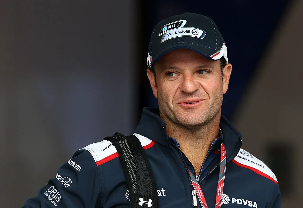 Rubens Barrichello tuvo las palabras justas en el momento indicado para Colapinto. (Getty)