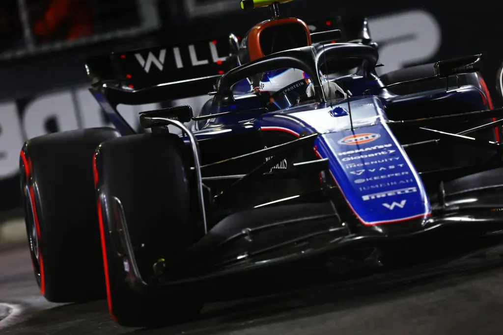 En 2024, Colapinto terminó 11 en el Gran Premio de Singapur. (Getty)